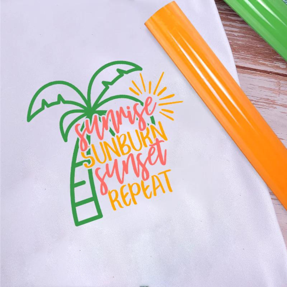 PU Vinyl Heat Transfer Vinyl available in 10 colours  For T-shirt Printing