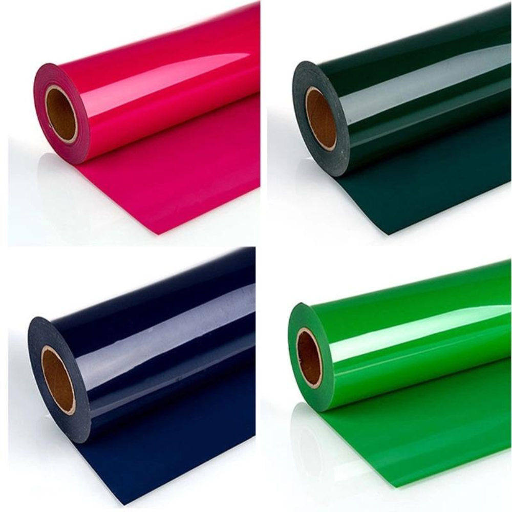PU Vinyl Heat Transfer Vinyl available in 10 colours  For T-shirt Printing