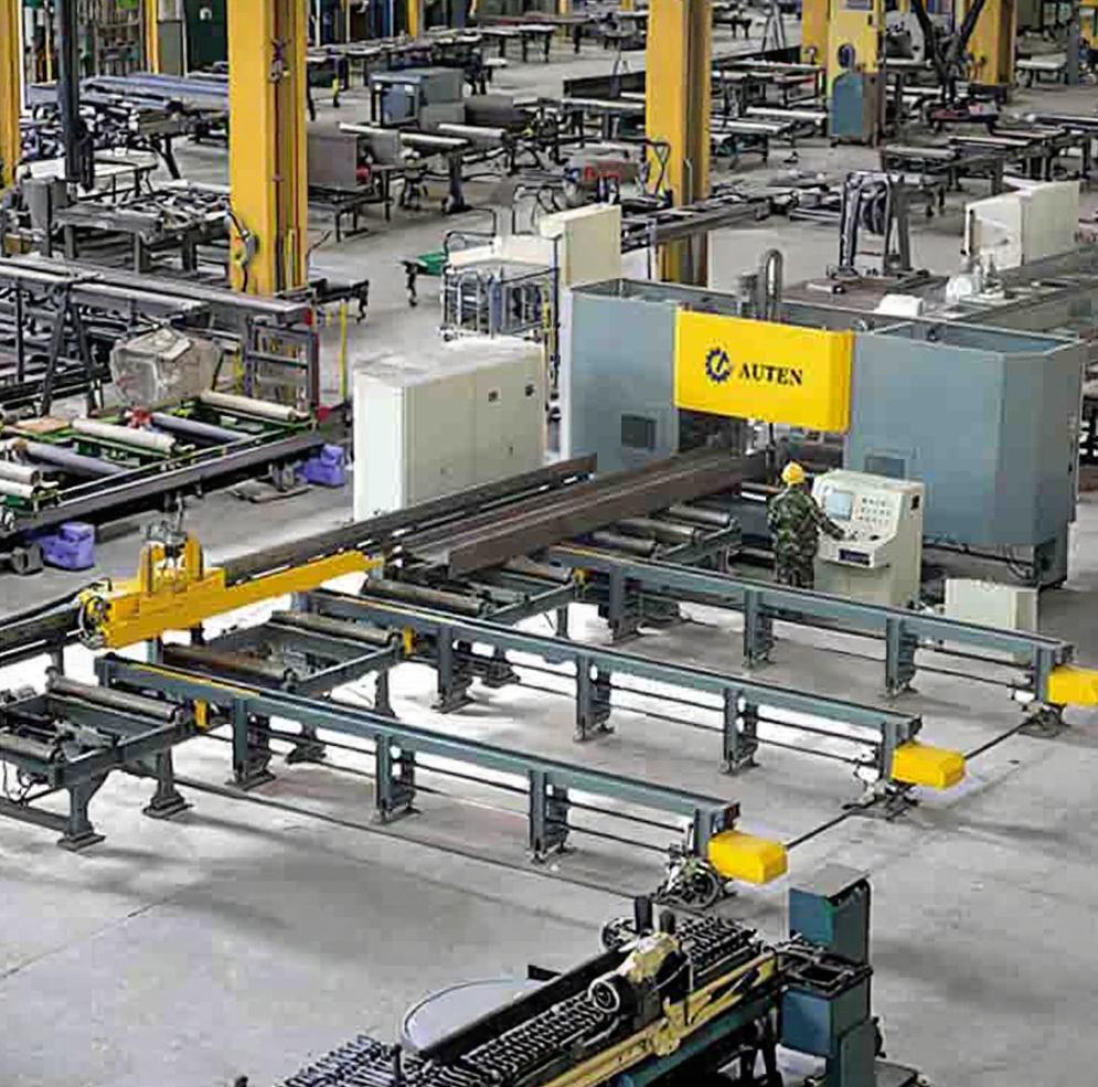 High Precision CNC H Beam Drilling and Sawing Machine for Metal