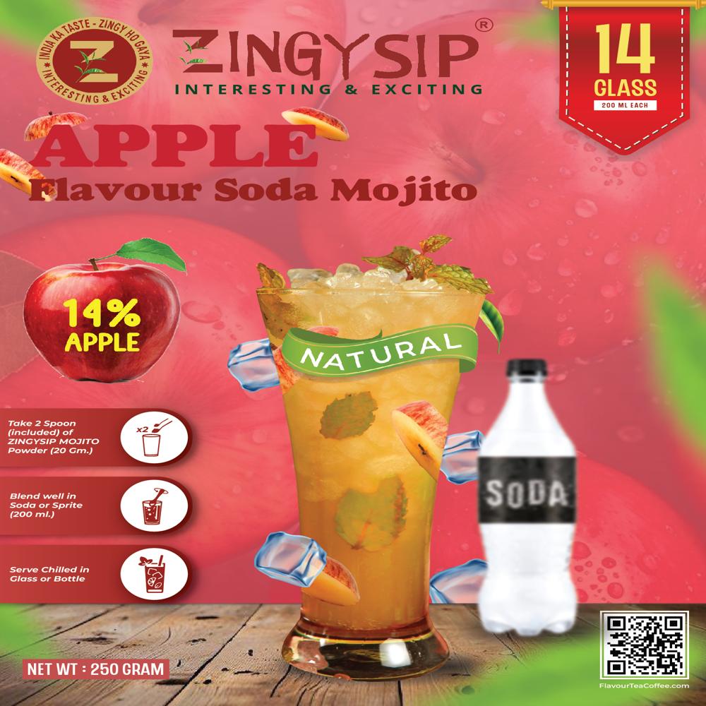 Natural Flavour Apple Mojito Drink