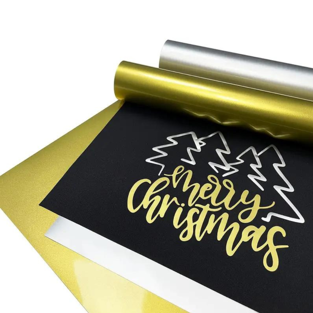 Golden & Silver PU Vinyl Heat Transfer Vinyl