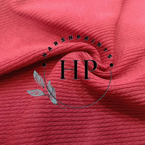 Mario Rib Lycra Polyster Fabrics