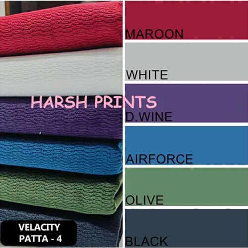 Velacity Patta 4 Lycra Fabrics