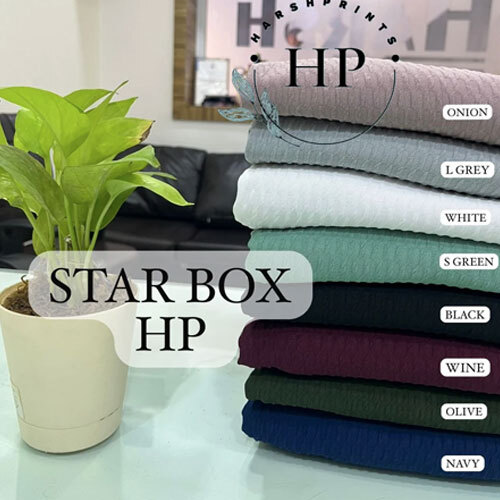 Star Box Fancy Lycra Knitting Fabrics