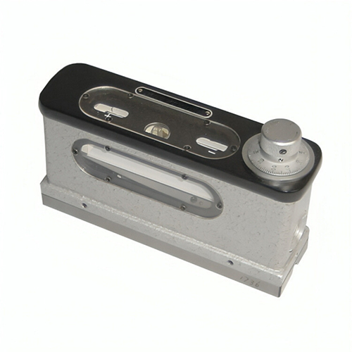 Precision Spirit Level with Micrometer Adjustment