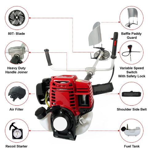HONDA GX-50 SIDE PACK BRUSH CUTTER