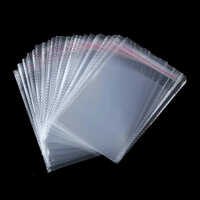 Transparent White Plastic Pearl Bopp Bag - Max Load: 1/2  Kilograms (kg)