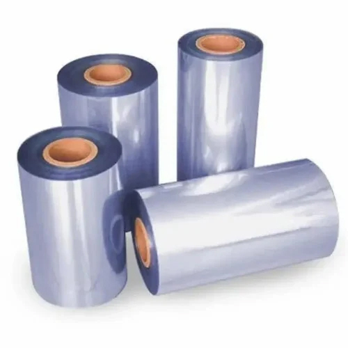Blue Plain PVC Shrink Film For Packaging
