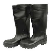 Industrial Safety Gumboots - Color: Black