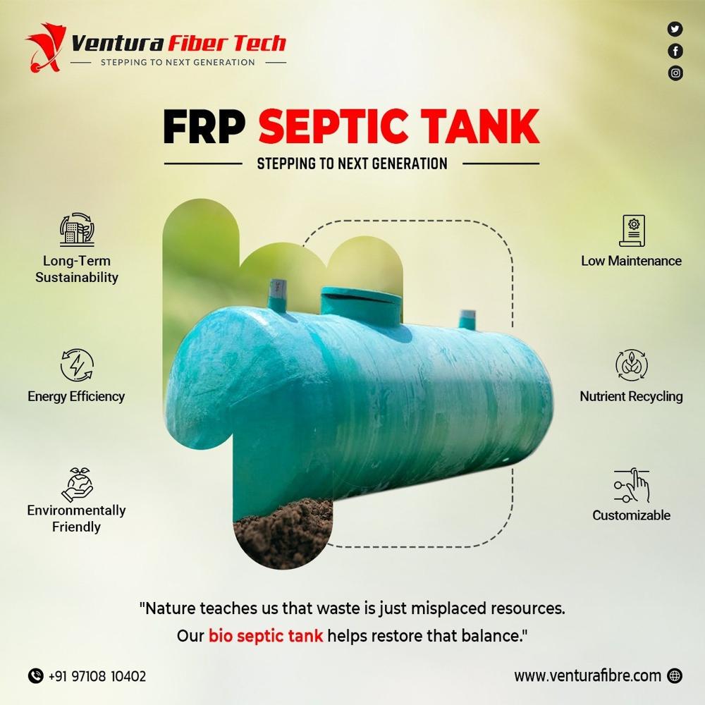 FRP SEPTIC TANK