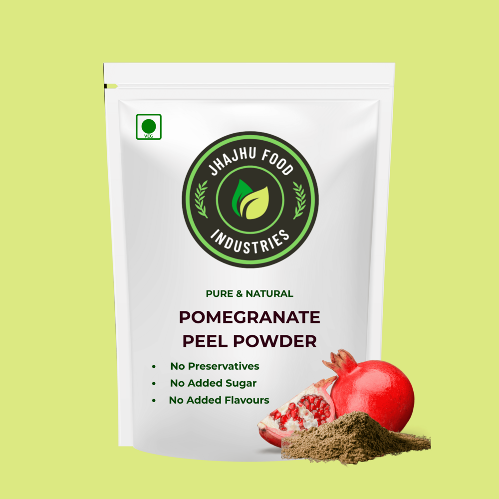 Anar (Pomegranate) Peel Powder | 100% Pure And Natural | FSSAI Certified