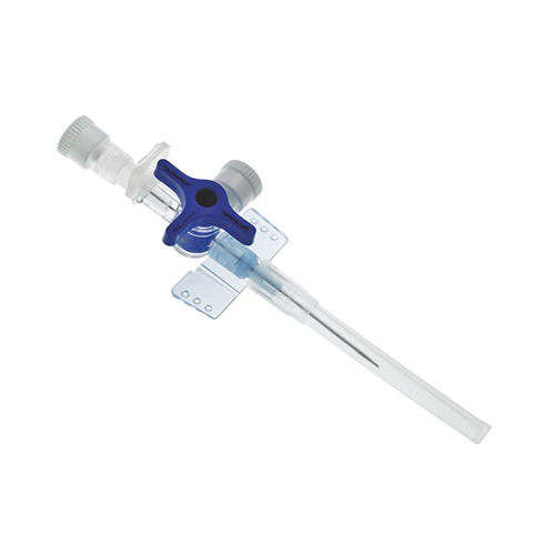 Iv Cannula With Integrated 3 Way Stopcock - Color: White