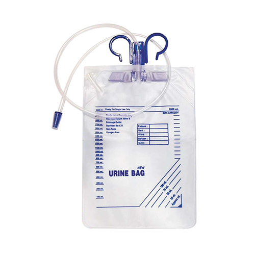 Premium Urine Collection Bag - Color: Transparent
