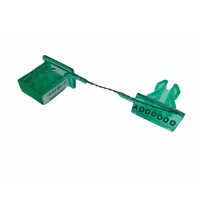 Electric Meter Polycarbonate Seal - Color: Green