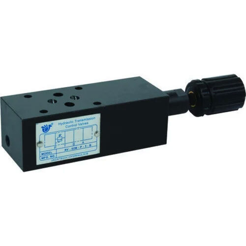 Hydraulic Modular Valves - Color: Silver & Blackl