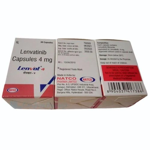 4mg Lenvatinib Capsules Ip - Drug Type: General Medicines