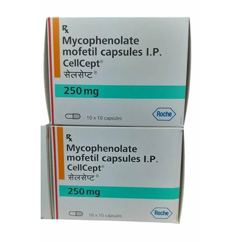 250mg Mycophenolate Mofetil Capsules - Drug Type: General Medicines