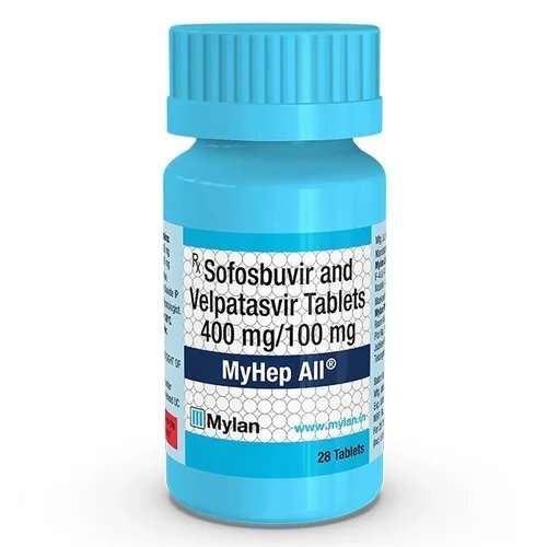 Sofosbuvir 400mg And Velpatasvir 100mg Tablets