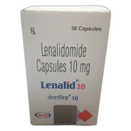 10mg Lenalidomide Capsules - 10 Strips Of 10 Capsules Each | Suitable For Adults, Room Temperature Storage, Recommended Dosage Of 10 Mg