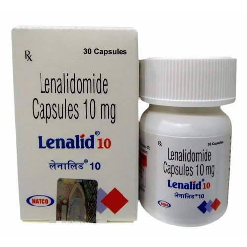 10mg Lenalidomide Capsules - 10 Strips Of 10 Capsules Each | Suitable For Adults, Room Temperature Storage, Recommended Dosage Of 10 Mg