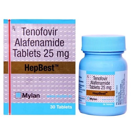 25mg Tenofovir Alafenamide Tablets IP