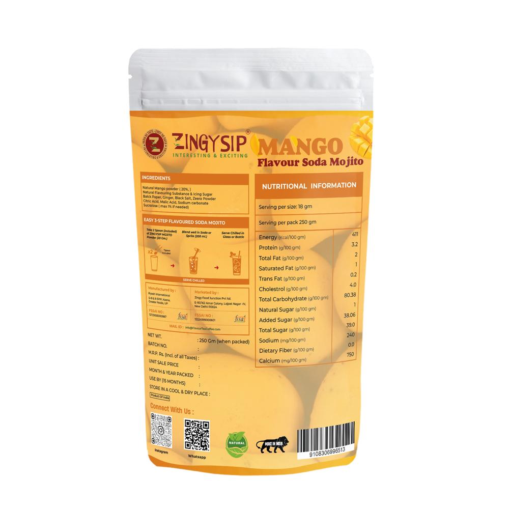 Natural Flavour Mango Mojito Drink