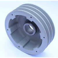 Cast Iron V Pulley - Color: Silver