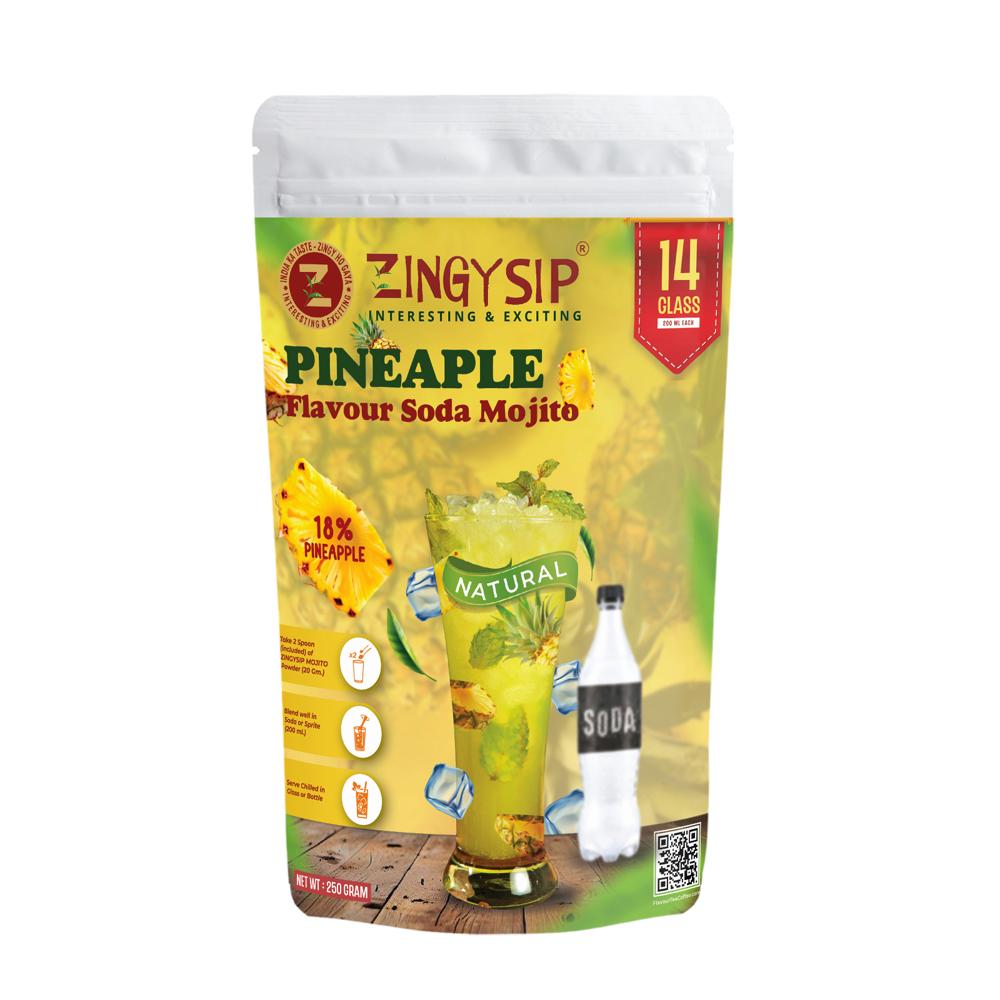 Natural Flavour Pineapple Mojito Drink