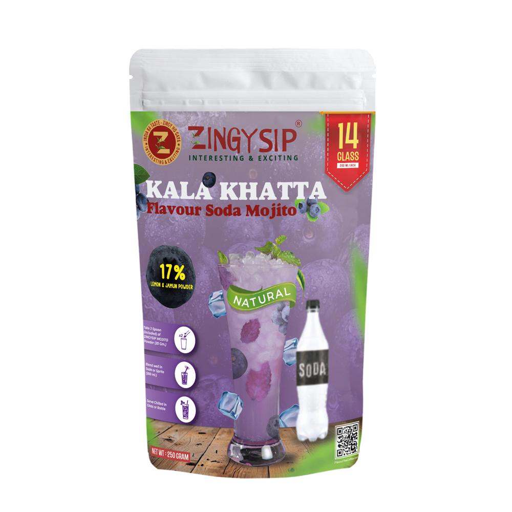 Natural Flavour Kala Khatta Mojito Drink