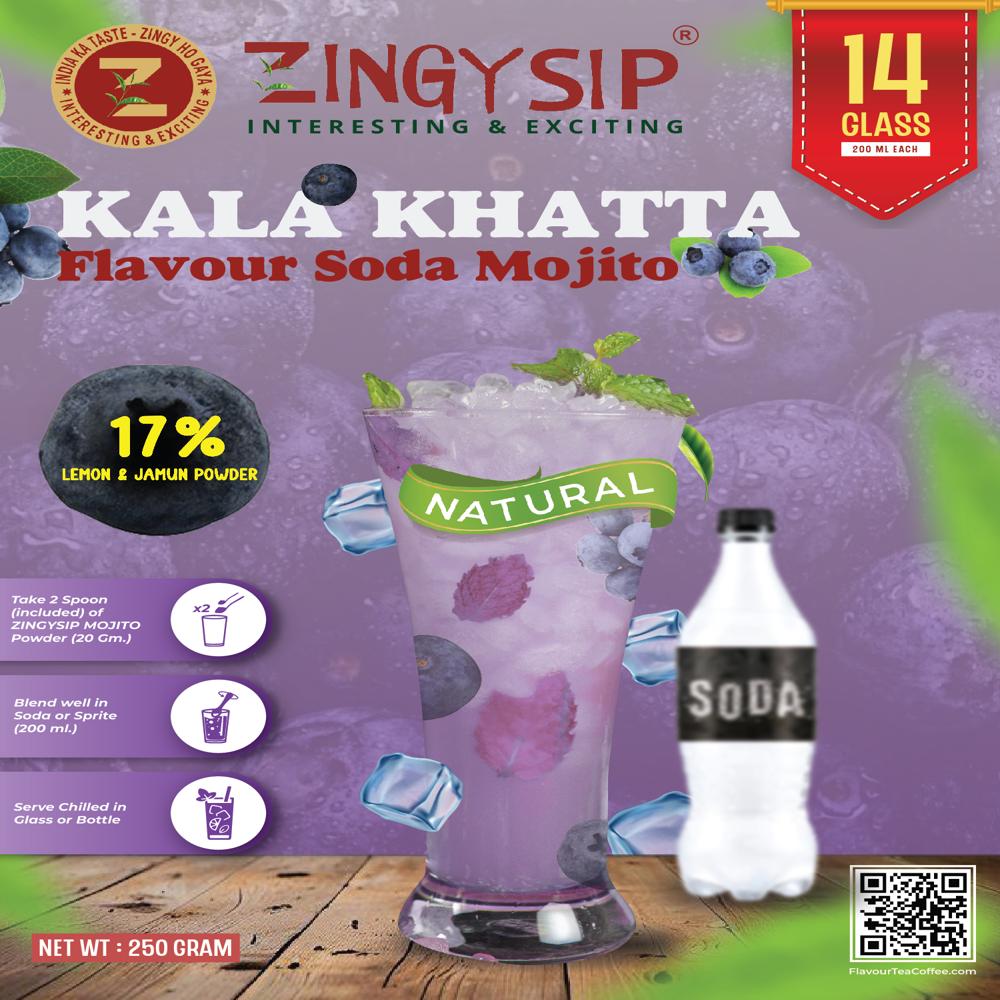 Natural Flavour Kala Khatta Mojito Drink