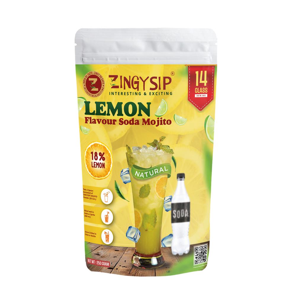Natural Flavour Lemon Mojito Drink