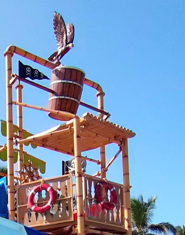 FRP Water Park Tilting Bucket