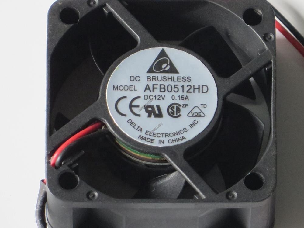 Delta AFB0512HD 12V DC 5020 50X50X20mm 5cm 0.15A 15.79CFM 5600RPM Dual-ball Bearing Computer Chassis Axial Cooling Fan