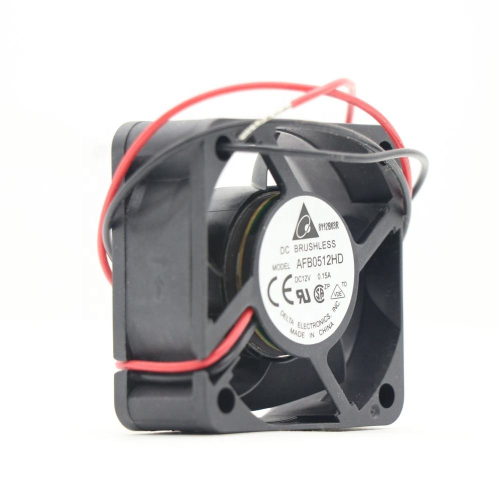 Delta AFB0512HD 12V DC 5020 50X50X20mm 5cm 0.15A 15.79CFM 5600RPM Dual-ball Bearing Computer Chassis Axial Cooling Fan