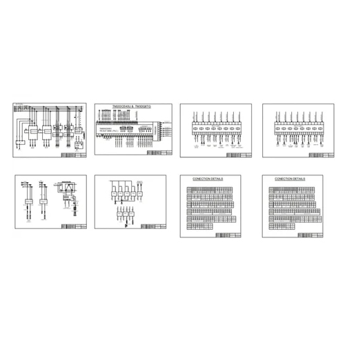 Power Control Panel Drawing Design Service