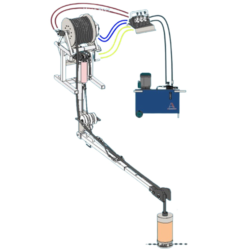 Industrial Hydraulic Whip Machine