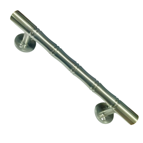4 Inch Brass Door Handle - Color: Silver