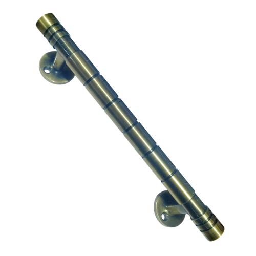 6 Inch Brass Door Handle - Color: Silver