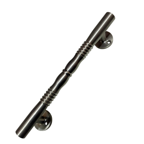 7 Inch Brass Door Handle - Color: Silver