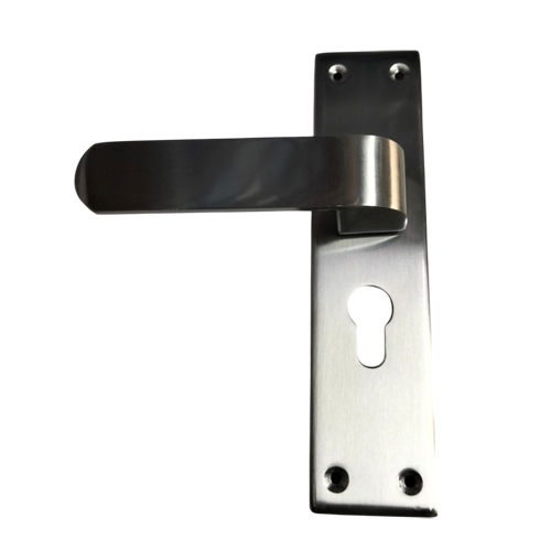 Handle Lock For Door - Color: Silver