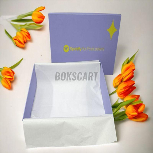 Cardboard Corporate Rigid Gift Box - Coating Type: Customized