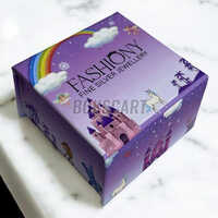 Jewellery Rigid Magnetic Flap Box - Coating Type: Customized