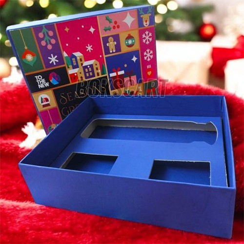 Festival Customized Rigid Gift Packaging Box - Finishing: Glossy Lamination