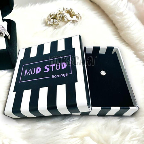 Customized Rigid Box For Jewellery With Foam Inside - Finishing: Glossy Lamination