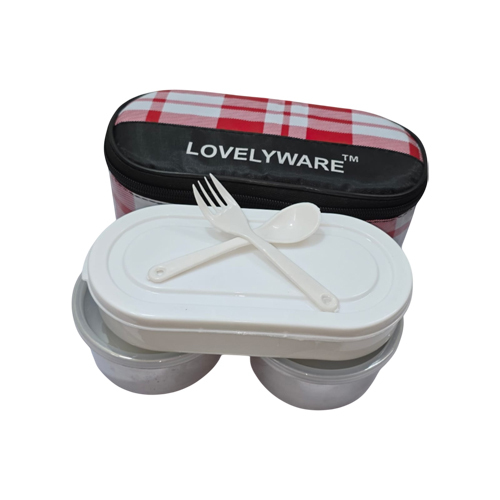 Lovelyware Childeren Lunch Box - Color: White