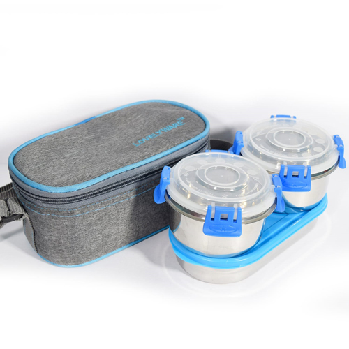 Lovelyware Lunch Box - Color: Silver