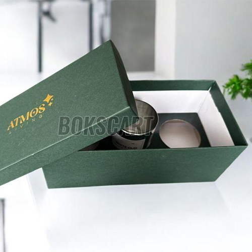 Jade Top Bottom Rigid Box Dye Cut Tray Inside Gift Packaging Box - Coating Type: Customized