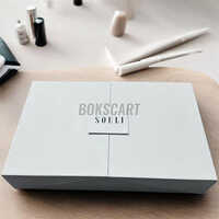 Cosmetics Gift Packaging Box - Coating Type: Customized