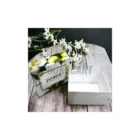Gilded Arc White Packaging Box - Color: Different Available