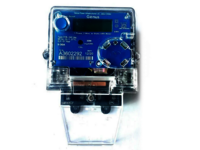Genus Single  Phase Sub Electric Lcd Meter - Color: Blue